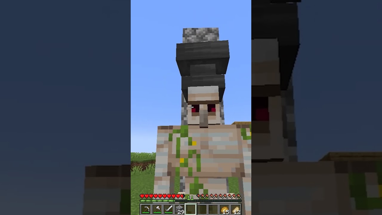 Minecraft, But Iron Golem Got Tricks 