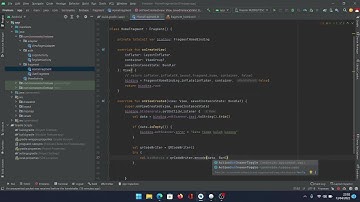 Input and Generate QrCode with Kotlin Android Studio English
