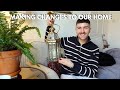 Making changes to our home  new lights  changing rooms  vlog