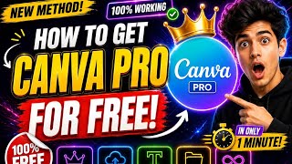 Canva pro free lifetime 2026 | 2026 working Method 🔥