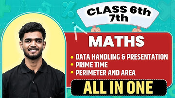Data Handling & Presentation, Prime Time in 1 Shot | Maths| All in One| Class 6th Complete Revision🥳