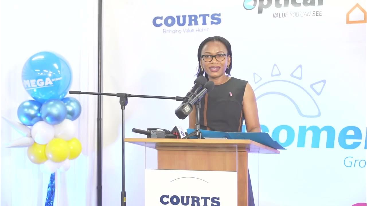 Courts Main Street Guyana s first Courts Mega Store YouTube
