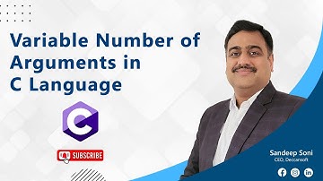 Variable Number of Arguments in C Language