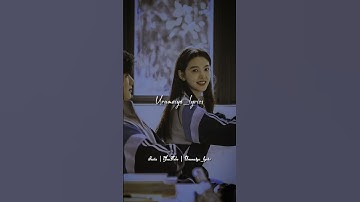 Thumbnail of Adiyae Azhagae 💞 whatsapp status video song 🎧 love status tamil 💞 lyrics status video tamil