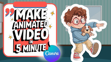How to create Animated Videos In Canva Step By Step Tutorial (2025 )