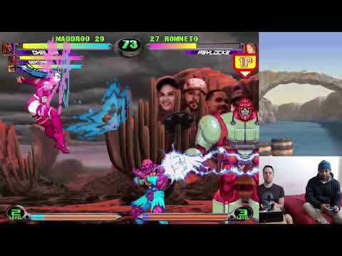 MvC2: NYC Session - Maddroo (Anak/Sim/Sent) vs Romneto (MSP) pt 5 .:1.16.24:. [Player Cam]