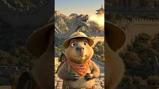 CAPI EL EXPLORADOR LA MURALLA DE CHINA SHORT #china #niños #aprenderjugando #dragon
