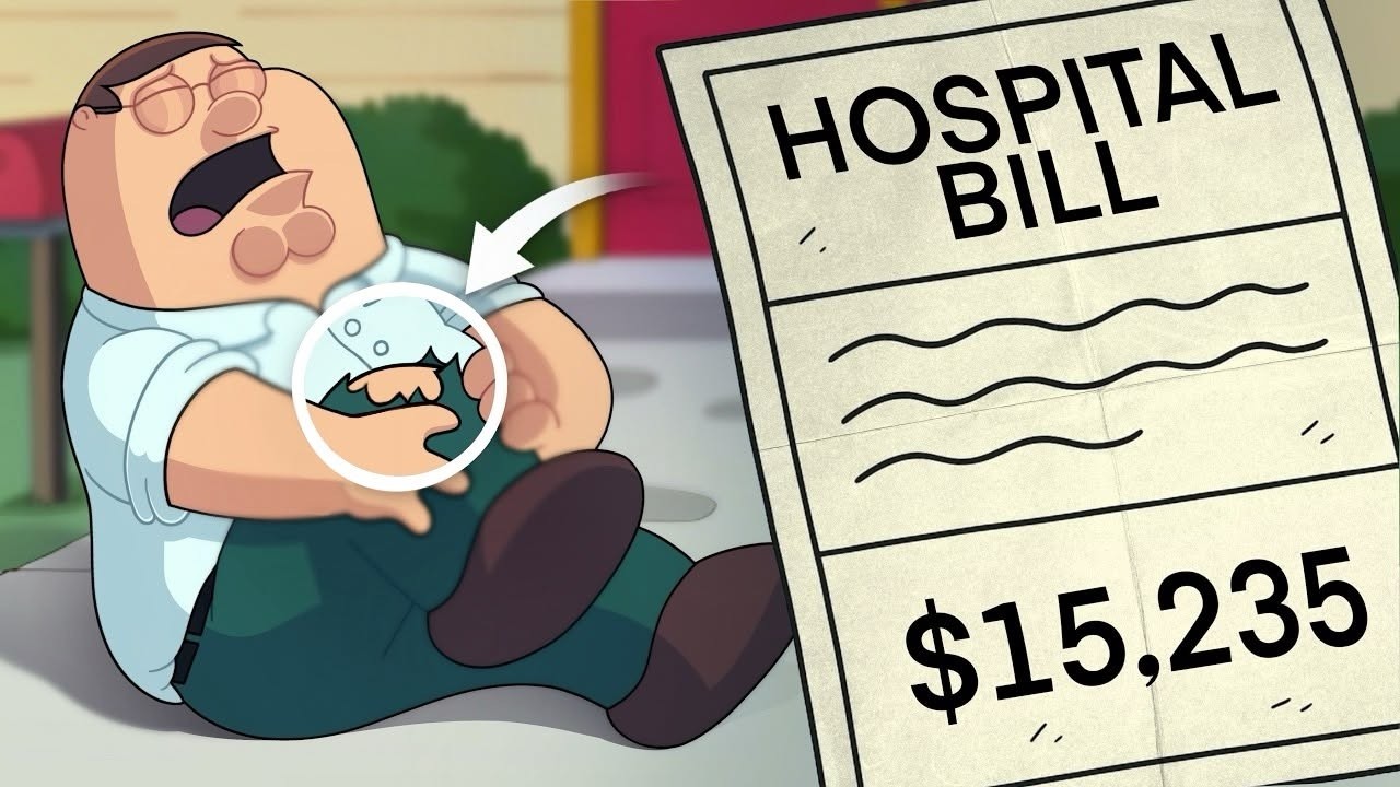How Much Would Peter Griffin Owe in Hospital Bills?