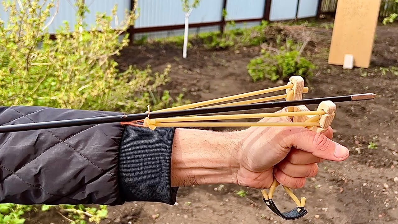 Made a unique mini slingshot YouTube