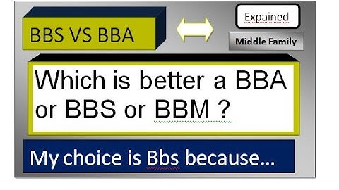 BBS Vs BBA in 2079\2022 ll Explained in Nepali ll