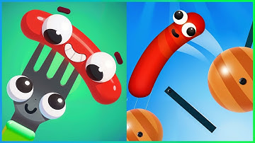 Fork N Sausage VS Sausage Flip - All Levels SpeedRun Gameplay ep 1
