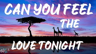 Elton John - Can You Feel the Love Tonight (Lyrics)