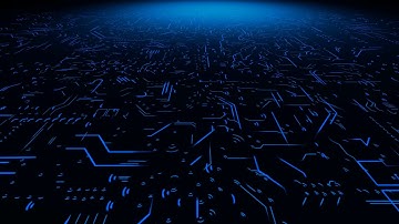 4K Circuit Board Animation Background