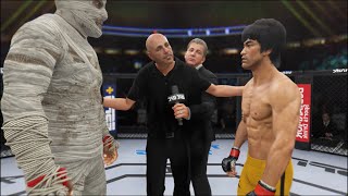 Bruce Lee Vs. Medieval Mummy - Ea Sports Ufc 4 - Epic Fights 🔥🐲