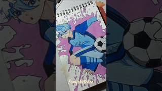 Spill Art 🎨 || Nagi Seishiro || blue lock #shorts #anime #bluelock