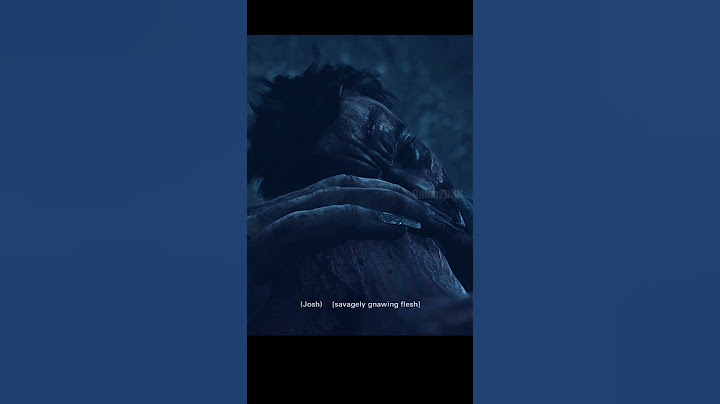 Josh ending scene if NO ONE survives  #untildawnps5 #untildawnremake