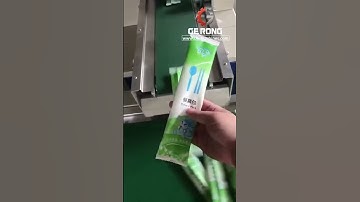 Dispoal tableware cutlery fork spoon automatic bag packaging machine