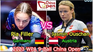 Pia Filler VS Jasmin Ouschan | WPA 9-Ball China Open 2023 (Women) Full Match