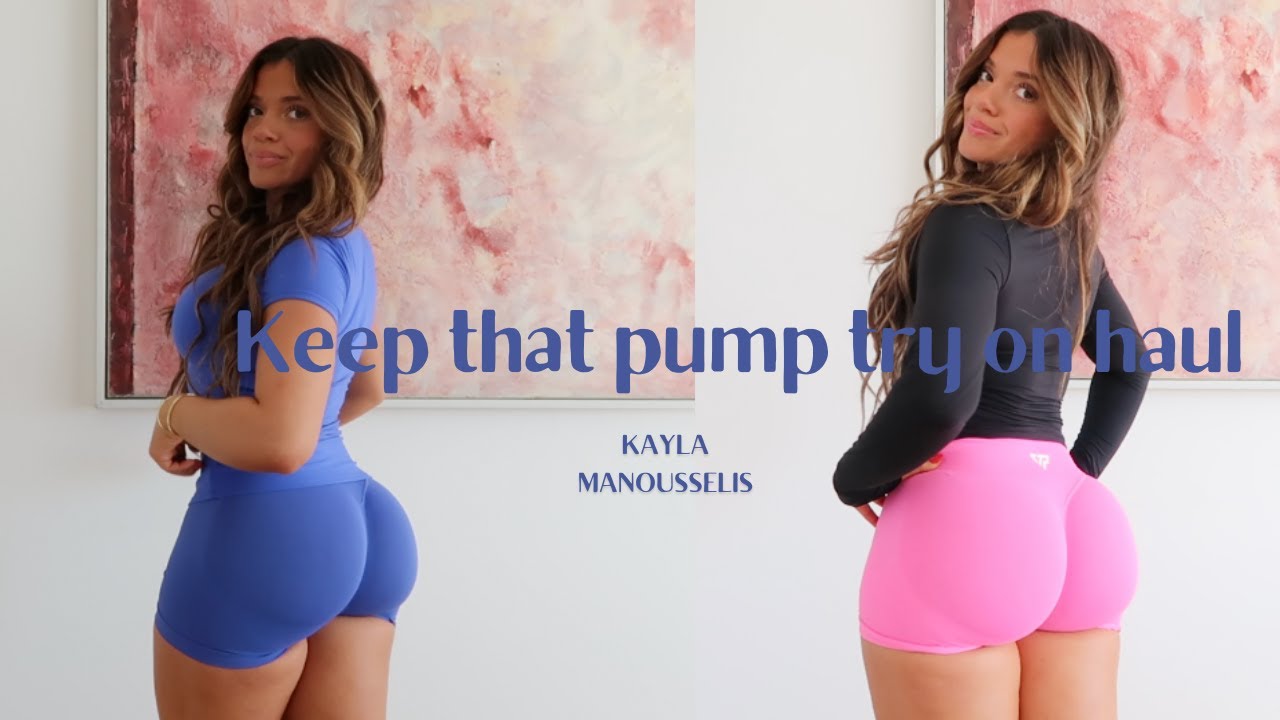 HUGE GYM GLOTHES TRY ON HAUL! Keepthatpump!! 