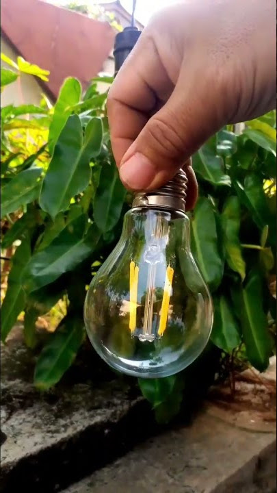 LAMPU PIJAR FILAMEN LED #shorts