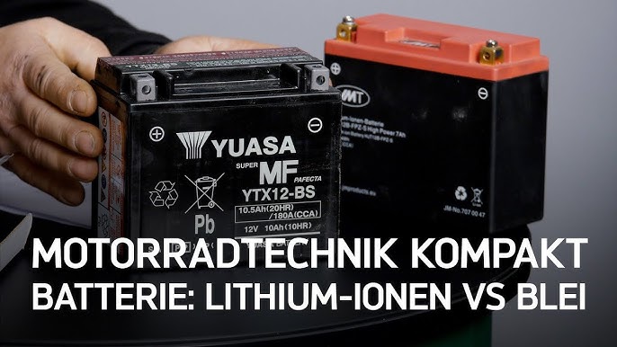 Vorteile und Nachteile von Lithium Ionen Akkus im Motorrad