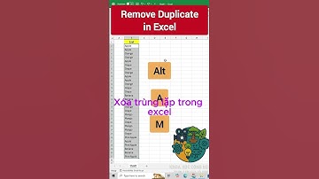 #Xóa trùng lặp trong Excel chỉ với 1 cú click – Mẹo Excel 2025✅