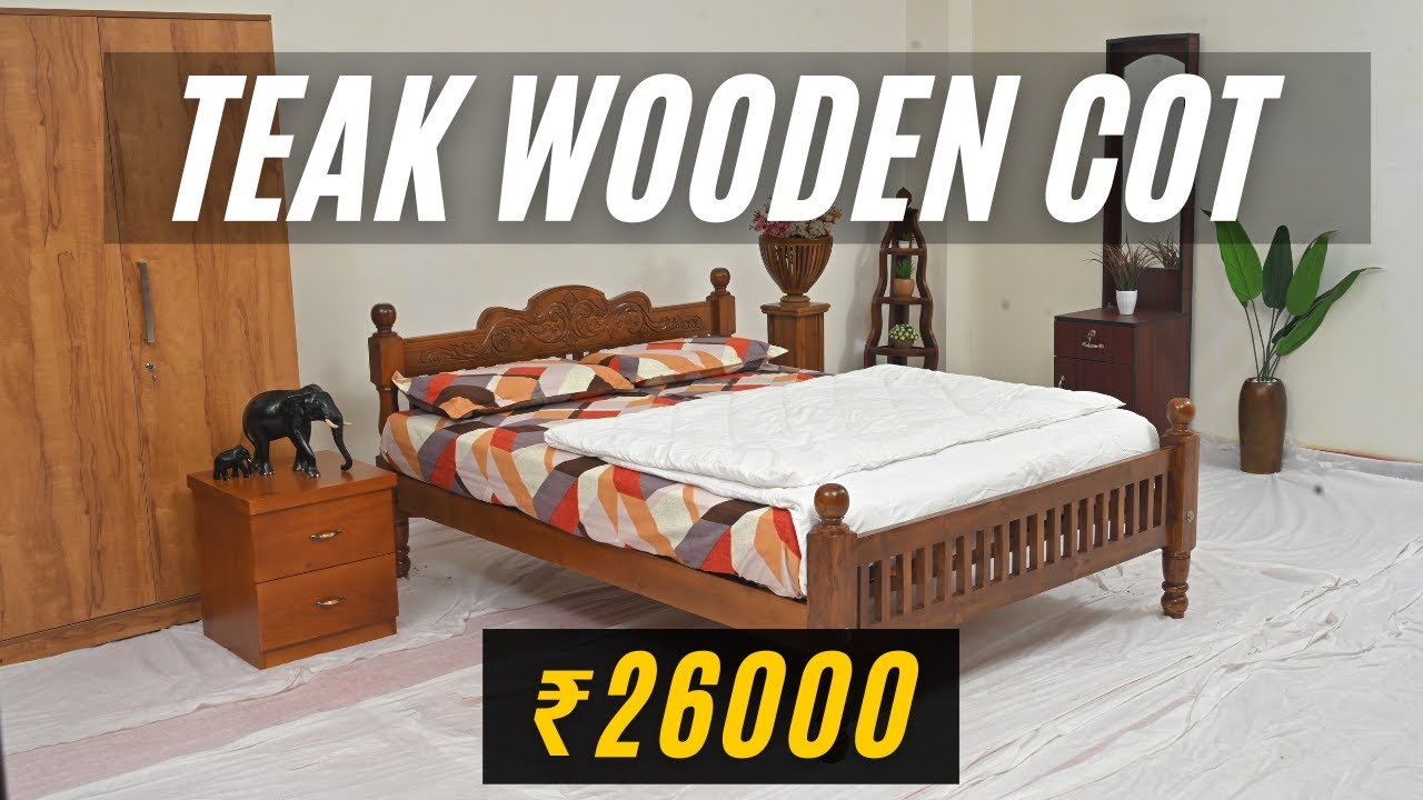 100 Teak Wood Cot Furniture Wholesale Price Retail Cheapest