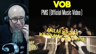 VOB - PMS (Official Music Video) Reaction