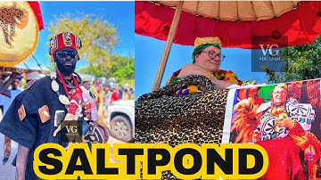 She was carried in a palanquin | Saltpond Odambea Festival