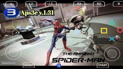 The Amazing Spider-Man Gameplay on Aps3e v. 1.31 with the latest driver 🚀🚀 | Amazing performance 🔥🔥