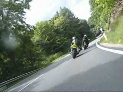 Motor Racen door Eifel Duitsland