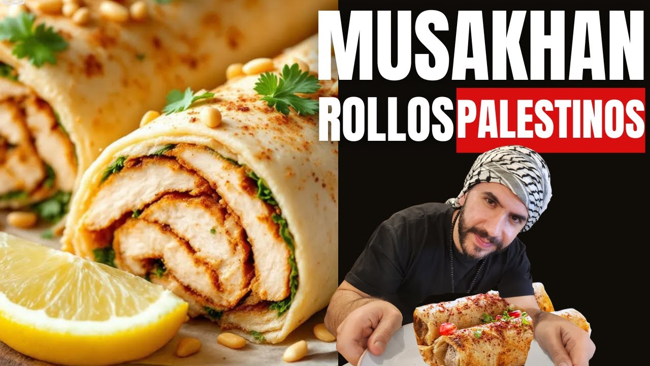 Rollos de Pollo al Estilo Árabe – Receta Fácil y Deliciosa