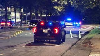 Officer shoots at suspect vehicle speeding towards them near Perimeter Mall, police say