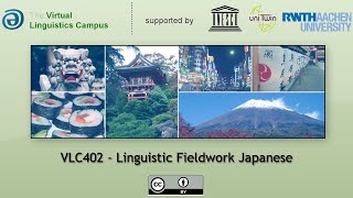 VLC402 - Linguistic Fieldwork Japanese
