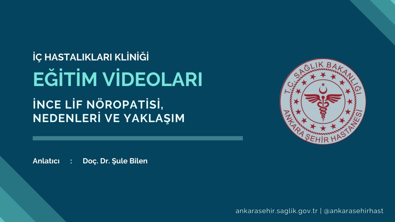 İNCE LİF NÖROPATİSİ, NEDENLERİ VE YAKLAŞIM