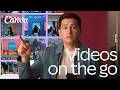 Capture, edit, and publish videos on the go