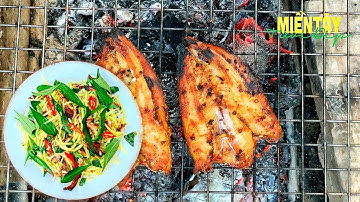 Khô cá lóc một nắng trộn gỏi xoài | Miền Tây Tươi Đẹp 44