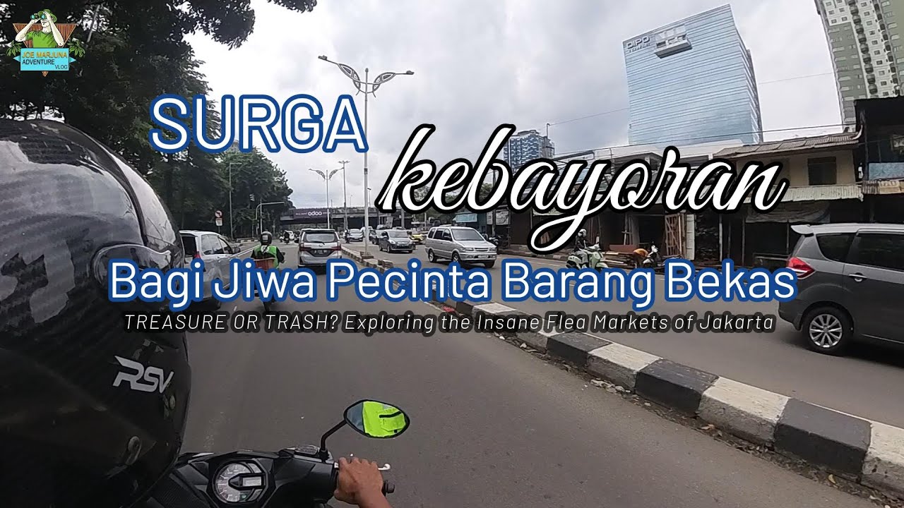 TREASURE OR TRASH? Exploring the Insane Flea Markets of Jakarta  PASAR LOAK KEBAYORAN LAMA