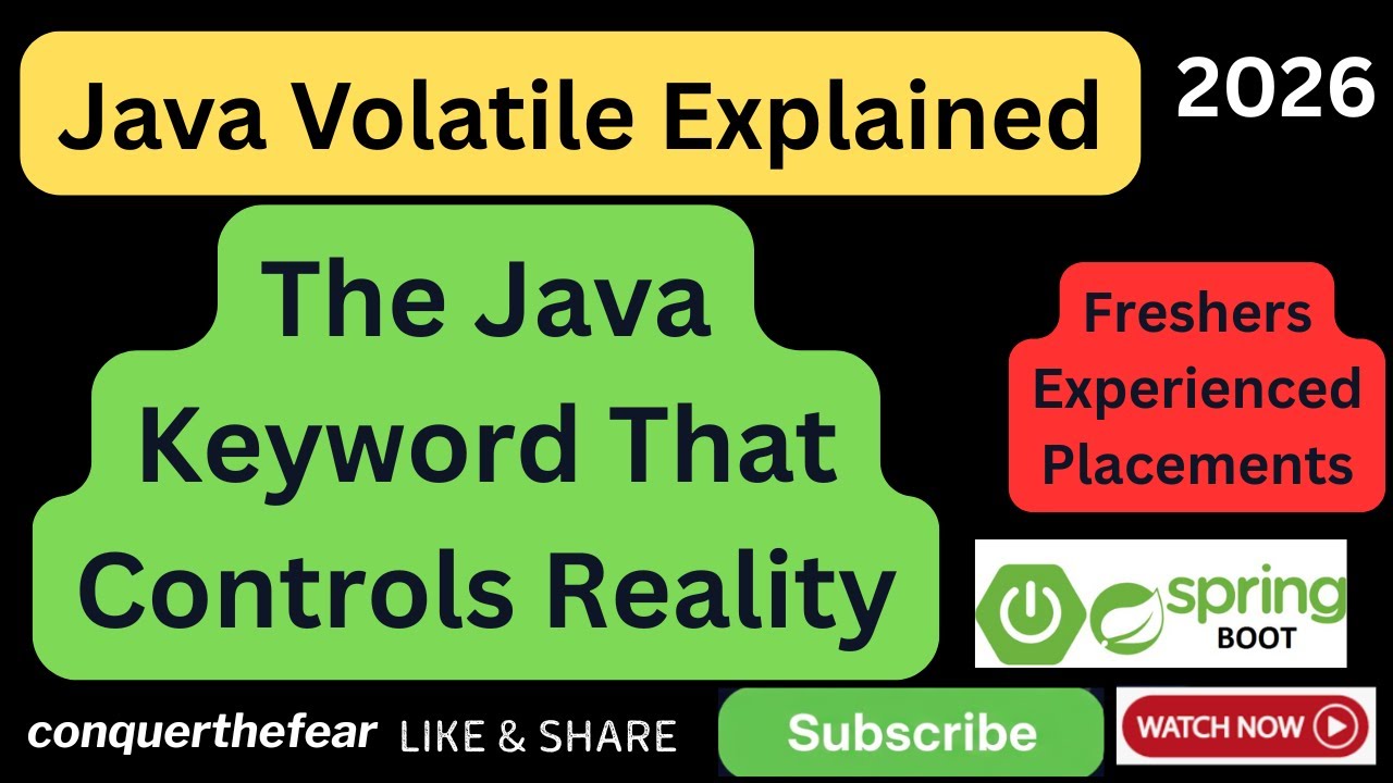 Почему умные Java-разработчики боятся Volatile | Ключевое слово Java, определяющее реальность