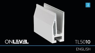 Nothing is mounting faster - works like a holding profile - our Ballerina TL-5010