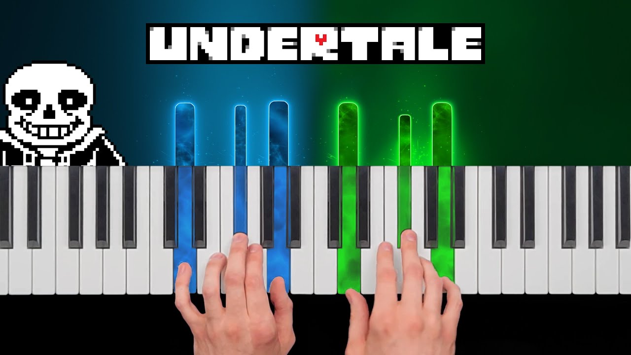 Undertale - Fallen Down (Reprise) - Piano Cover & Tutorial
