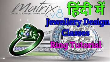 How To Design Heart Ring With 3D Gemvision Matrix 8.0 PART-85