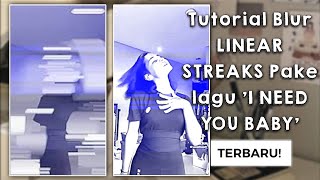 TUTORIAL BLUR LINEAR STREAKS|| SHARPEN HD|| COLORING BIRU DI ALIGHT MOTION ||CAPCUT AESTHETIC✨