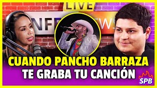 CUANDO PANCHO BARRAZA TE GRABA TU CANCIÓN | ADRIÁN BARRAZA