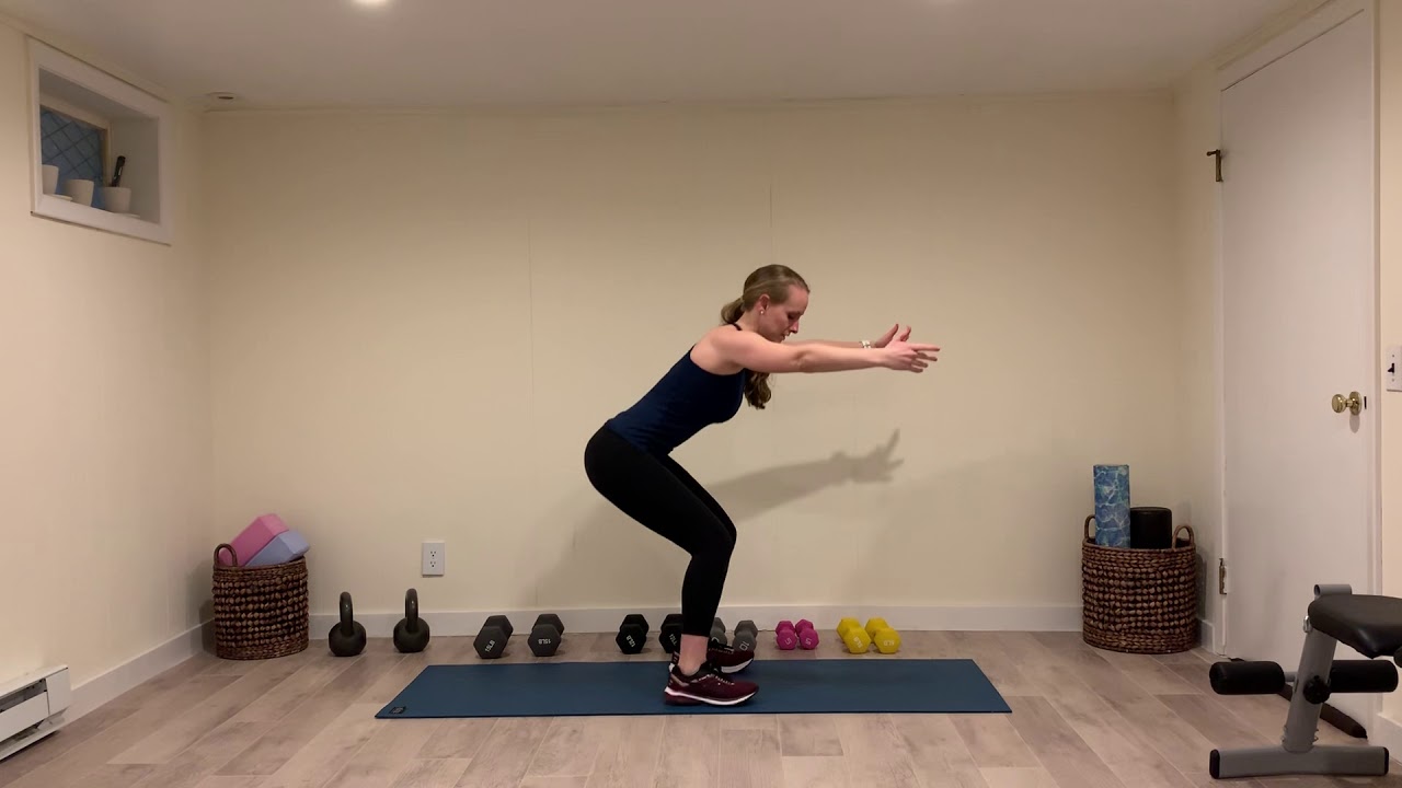 Squat Hold / Chair Pose YouTube