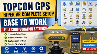 TOPCON HYPER VR BASE SETUP | FC-6000 COMPLETE GUIDE