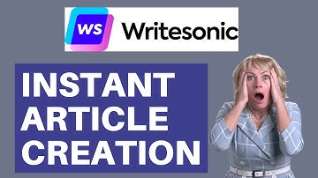 Writesonic Review - AI Article Creation Tool!