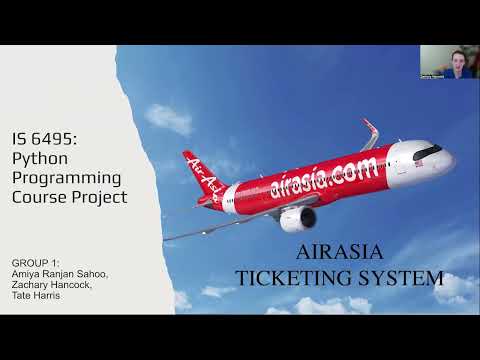 AirAsia Ticketing System – Python & SQLite Airline Management Application