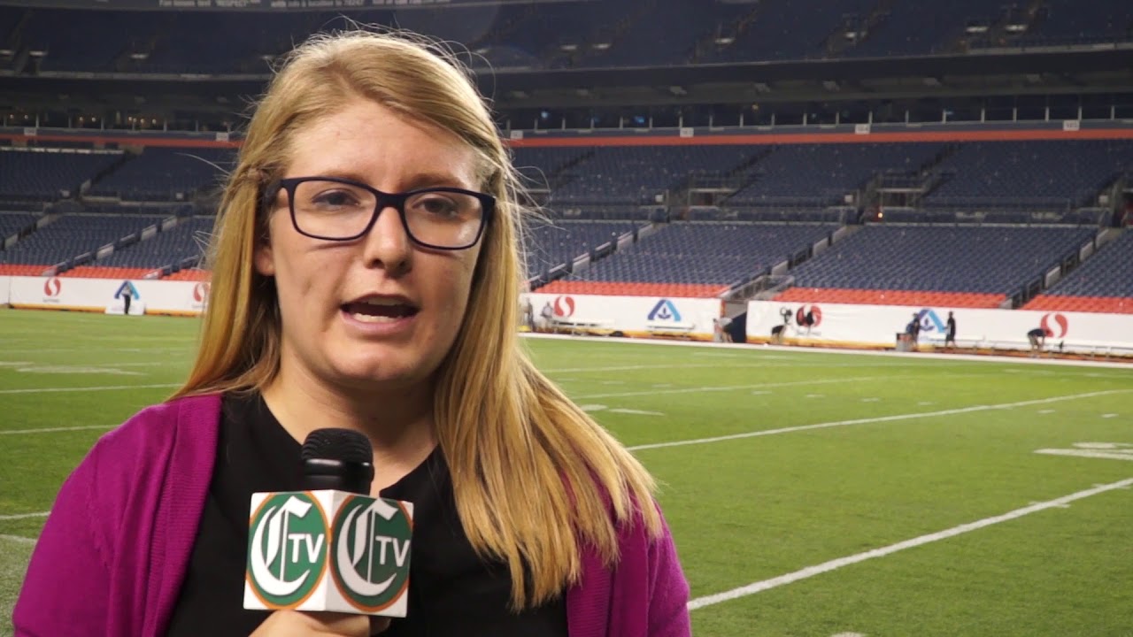 Colorado State University Vs Colorado University Football Post Game