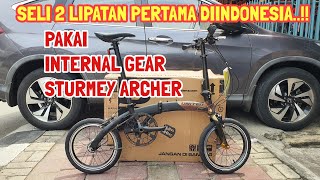 Sepeda Lipat UNITED PLASM 4 Speed STURMEY ARCHER | NEW RELEASE..!!